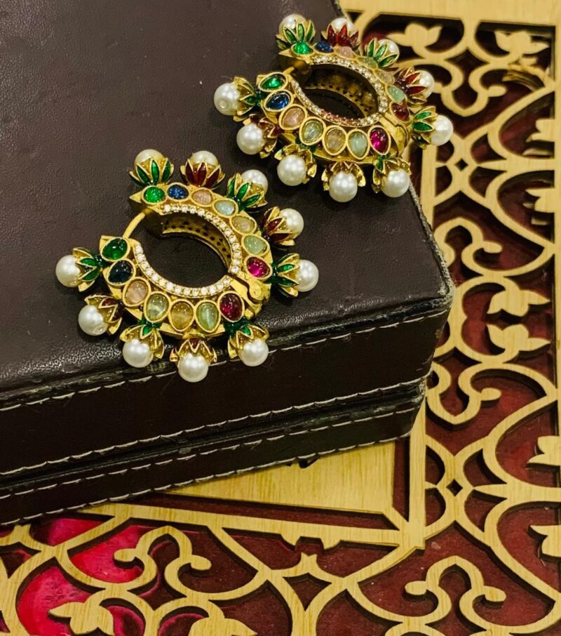 Multicolored kundan Jewellery